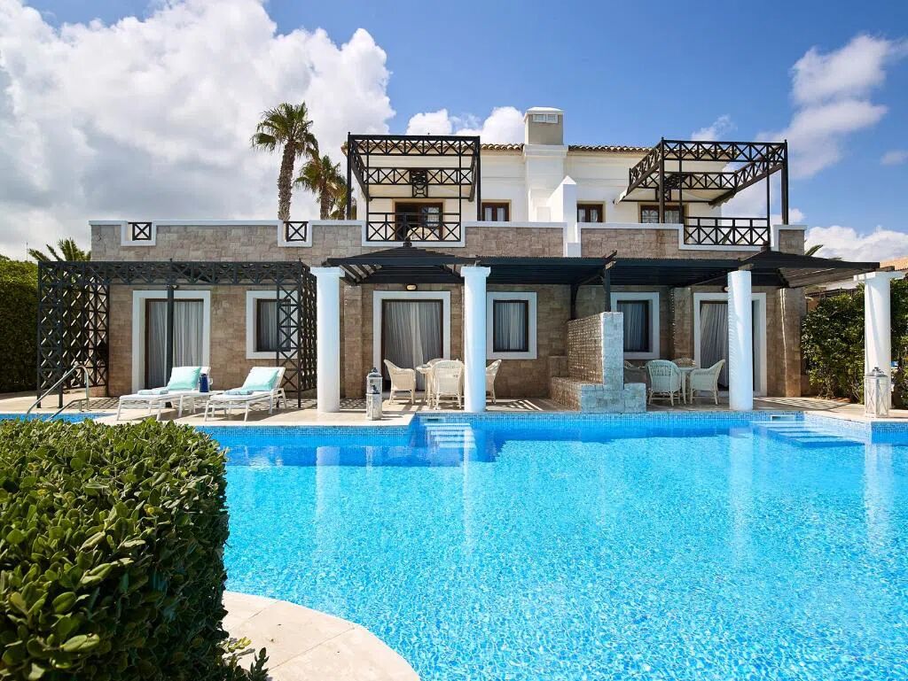 All inclusive Mitsis Cretan Village Beach Hotel - Anissaras (bij Chersonissos) -  - Griekenland